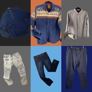 Mens 6 piece Bundle!